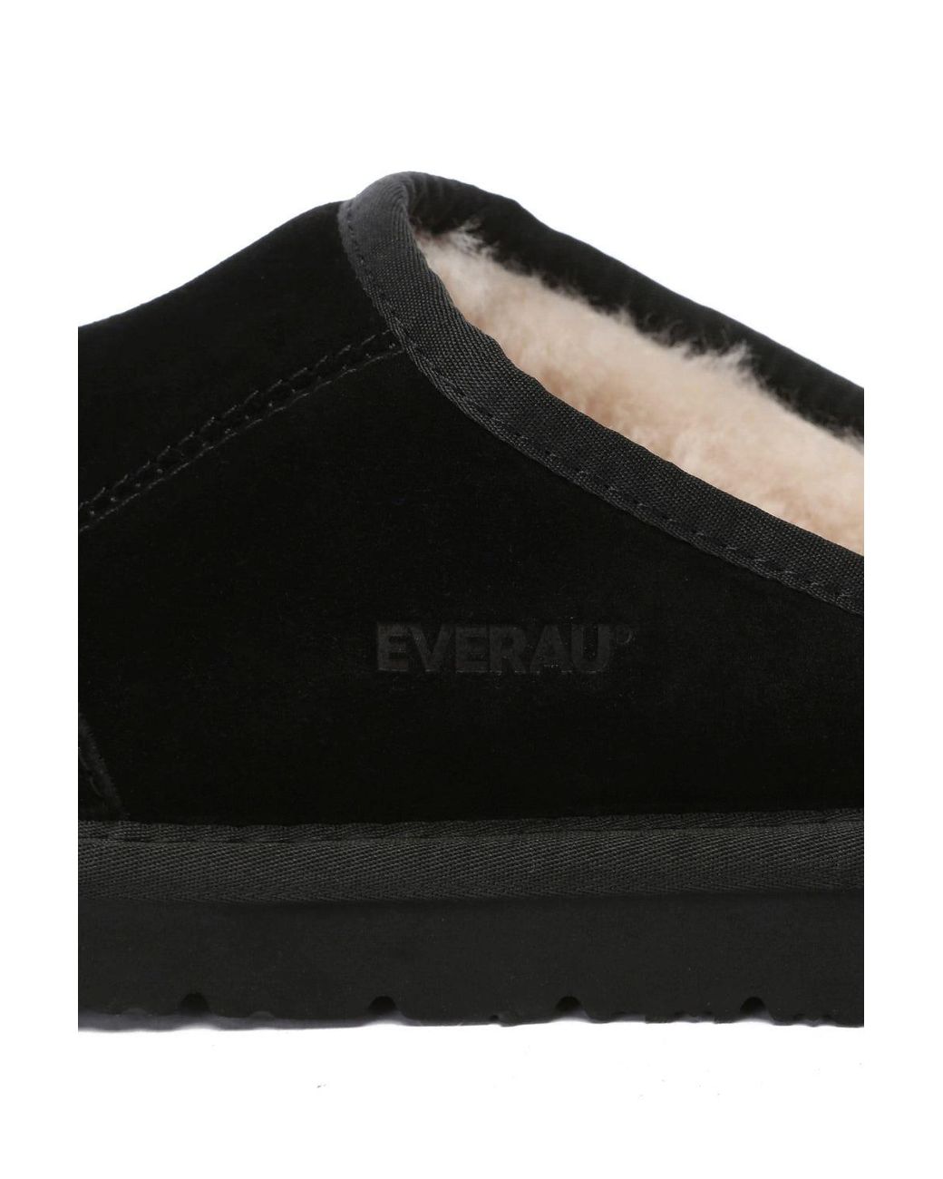EverAu Australia Black Lark Slippers for men