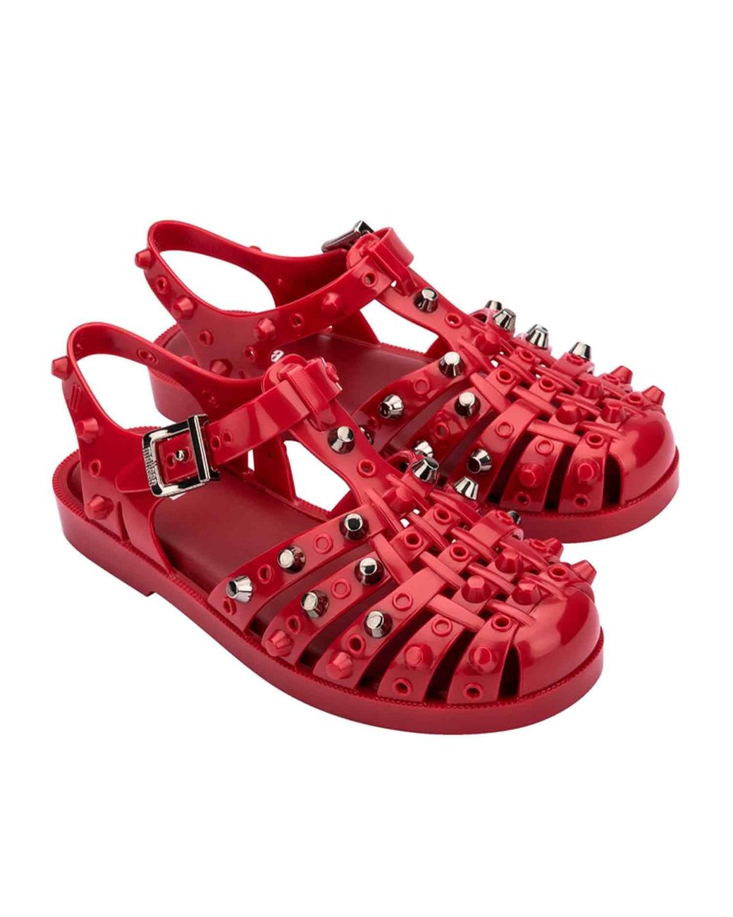 Melissa Red Possession Studs