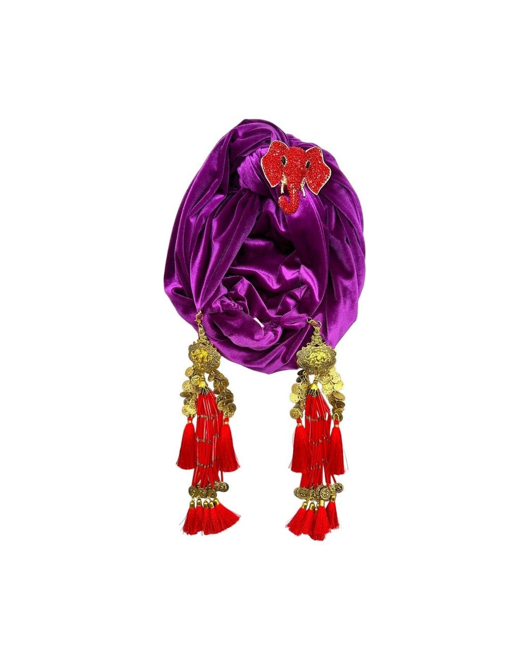 Julia Clancey Red Plum & Ruby Nellita Dream Turban
