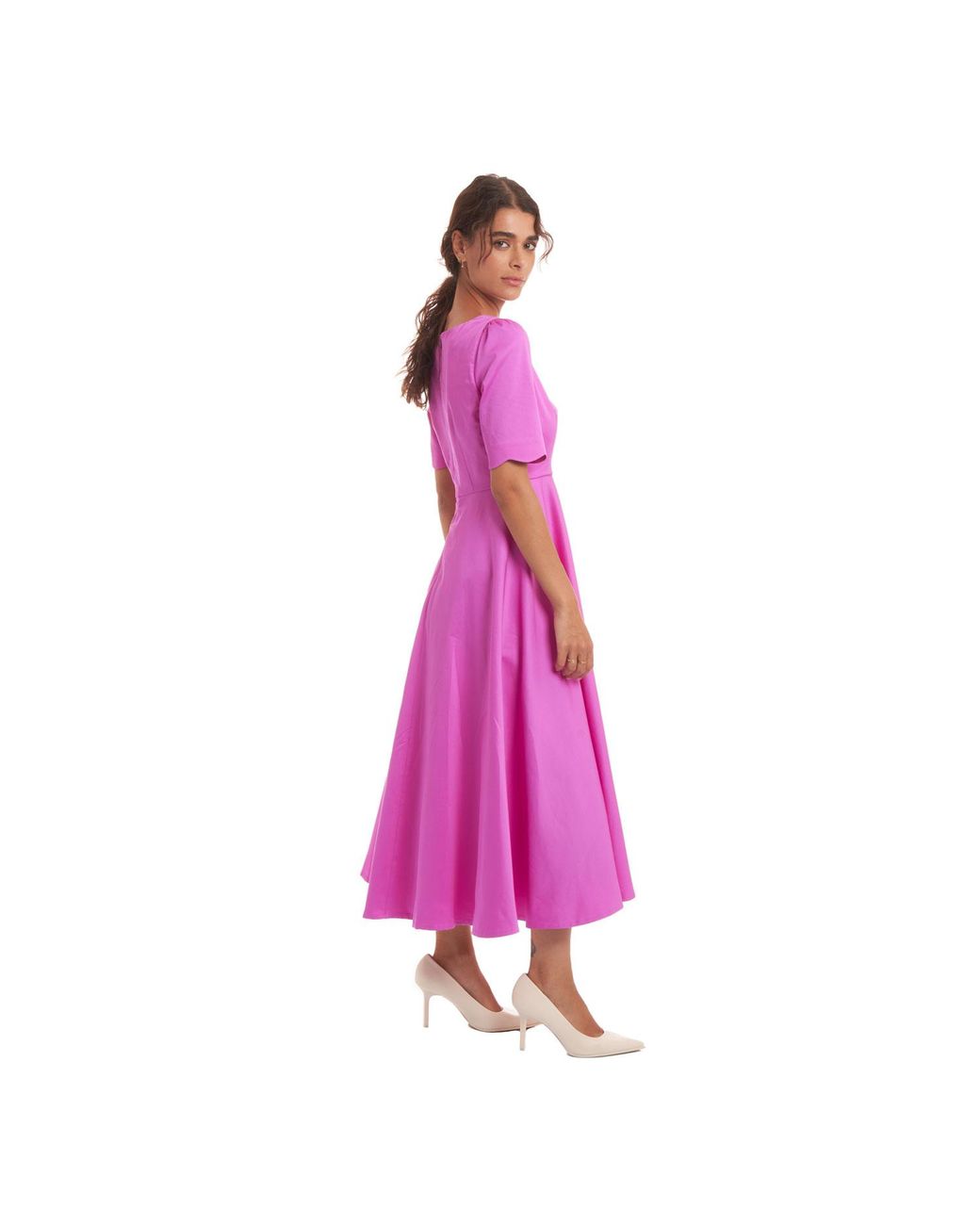 Sofia Tsereteli Purple Art Deco Gown