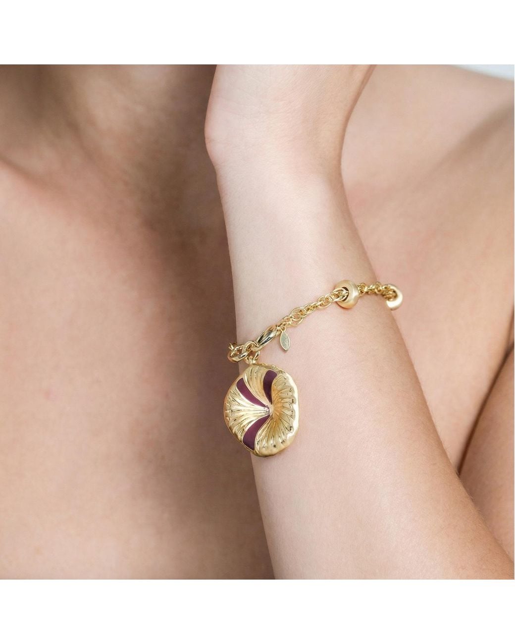 Onia Metallic Terra Chain Bracelet