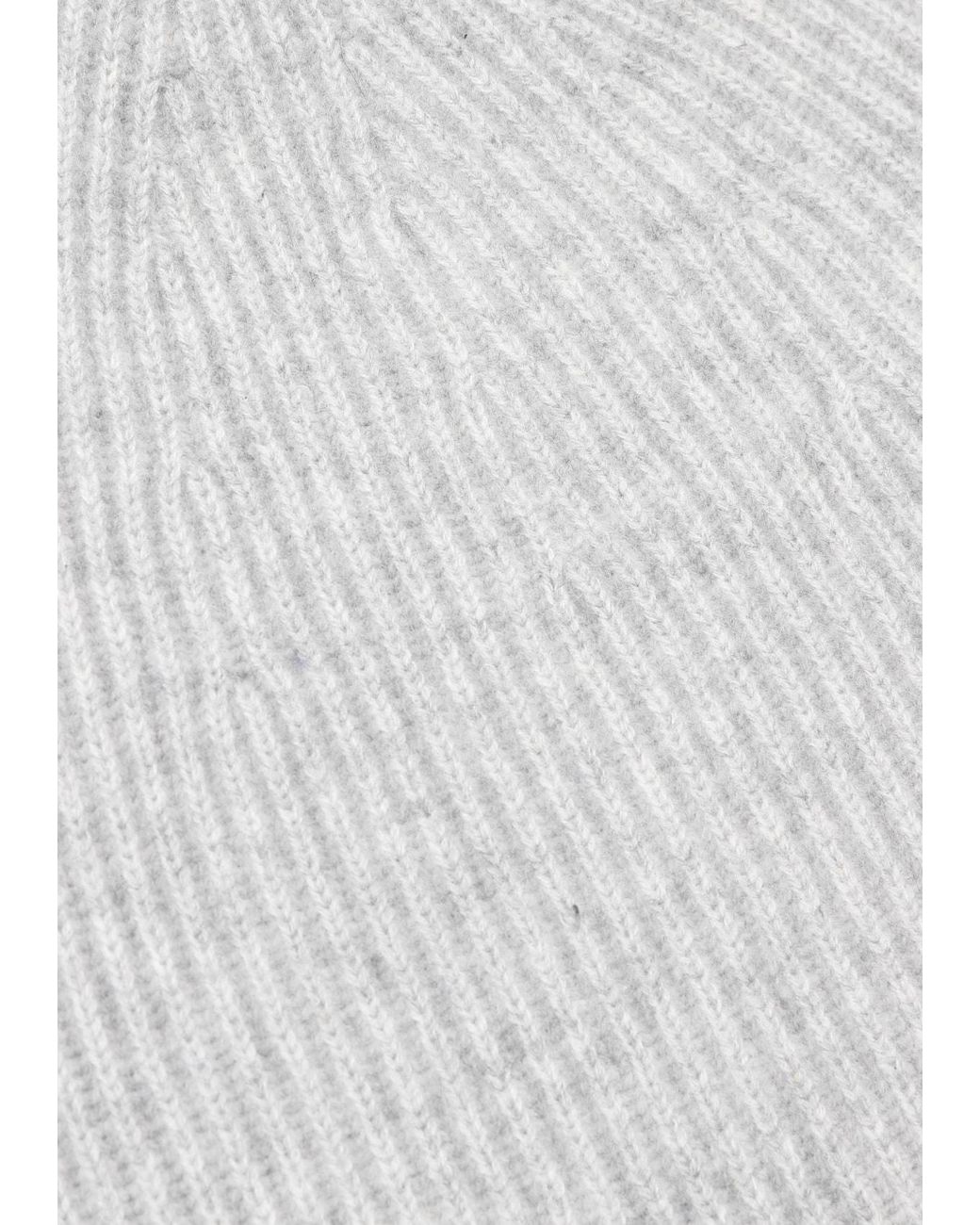 Loop Cashmere White Cashmere Beanie
