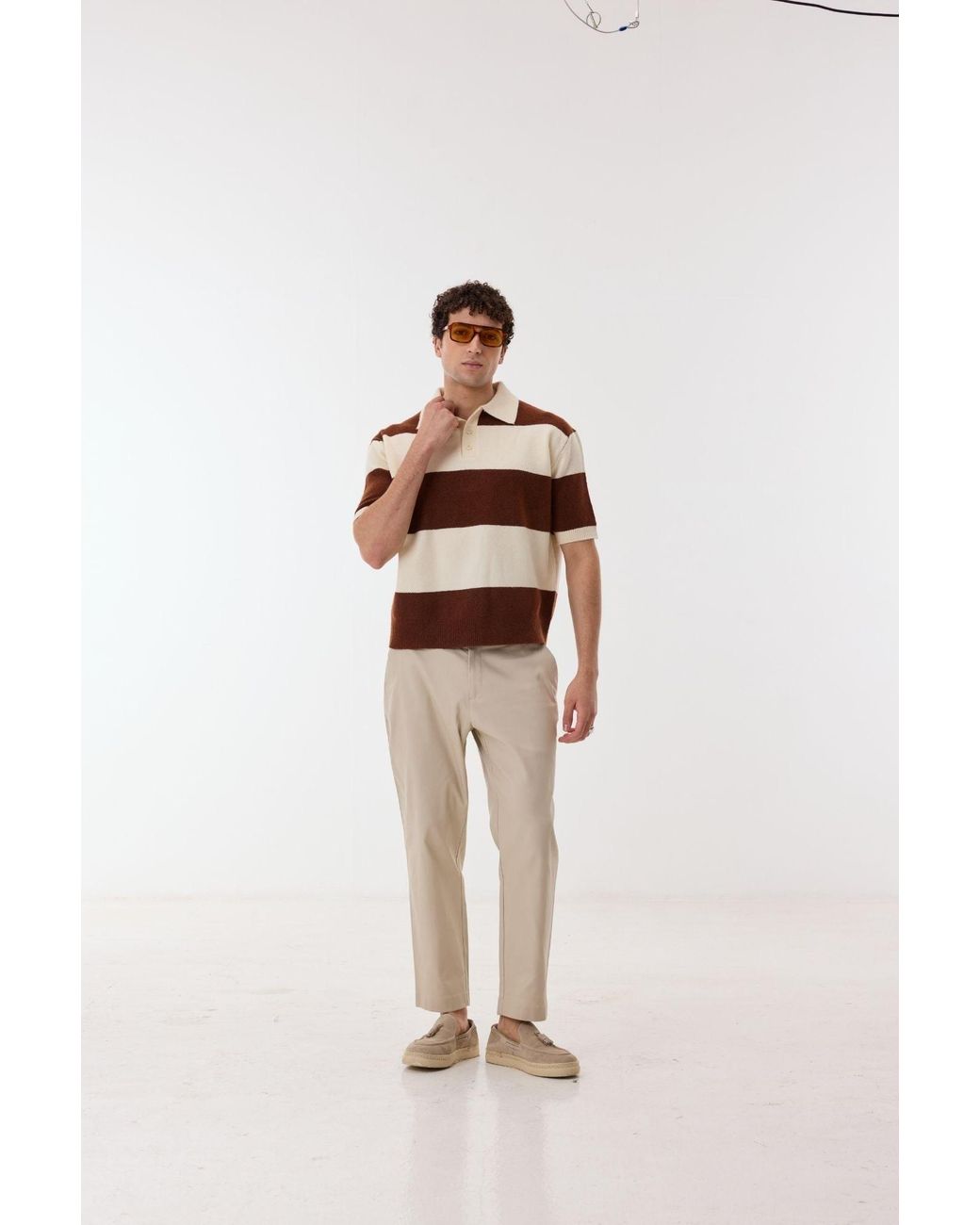 Ashita Fernandes Brown Amin T Shirt for men