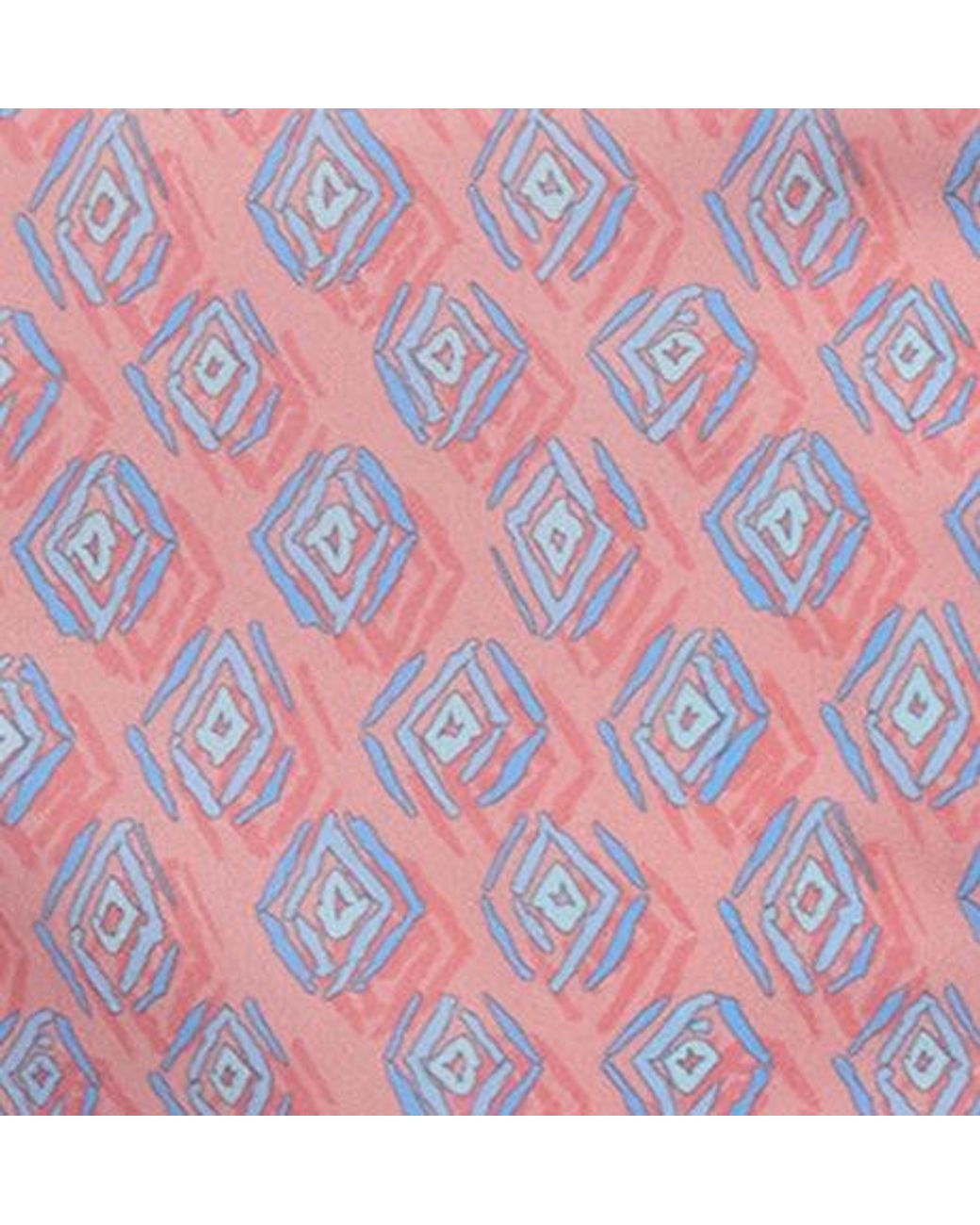 Lords of Harlech Purple George Mud Geo Coral Printed Button Up Shirt for men