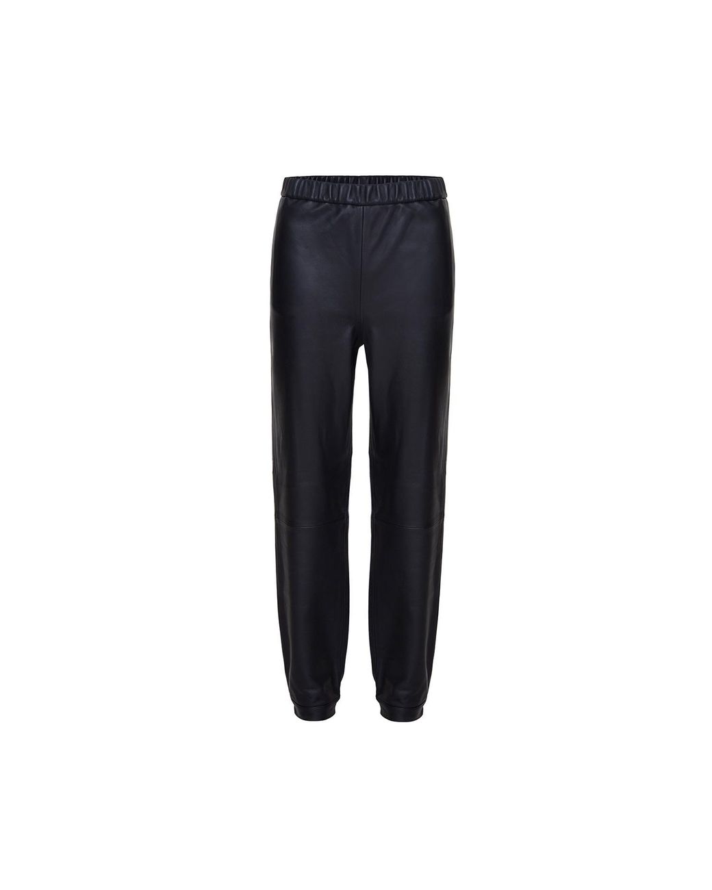 Audrey Vallens Blue Phoenix Leather Pants