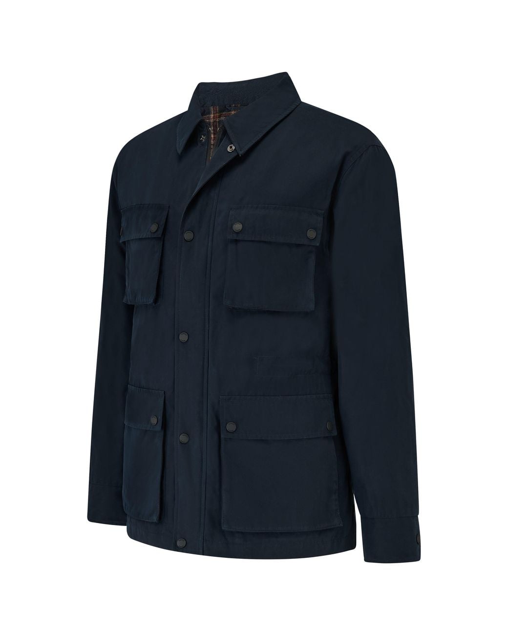Guards London Blue Curtis Cotton Showerproof Four Pocket Jacket for men