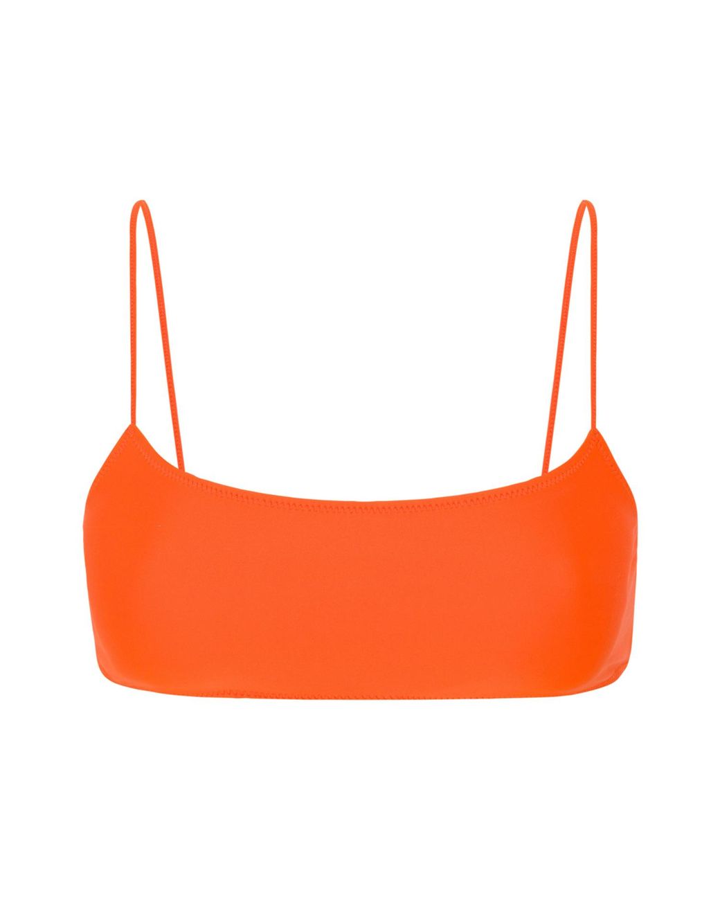 Sunkissed Orange Le Sporty Bikini Top