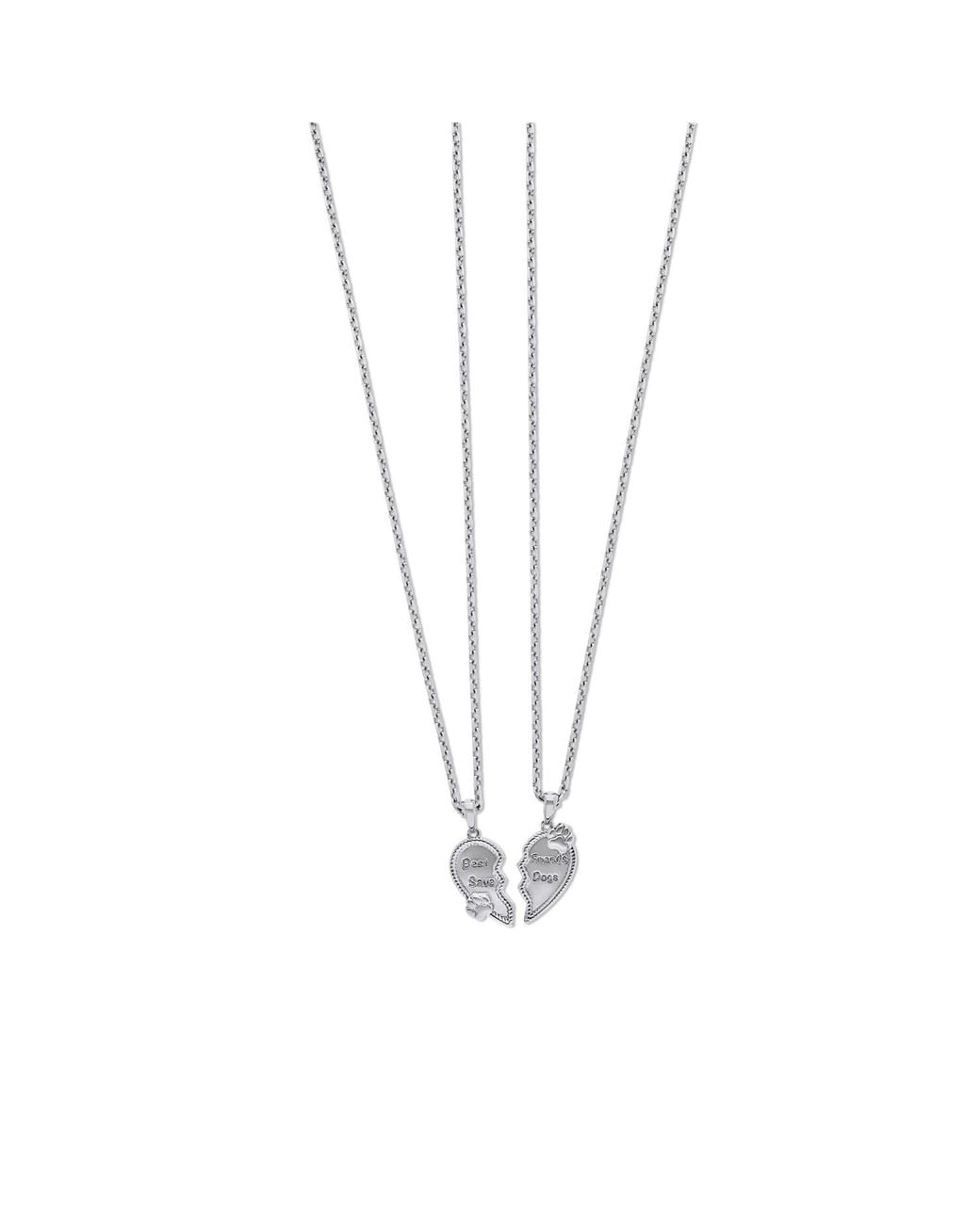 Cloud Haven Metallic Friendship Furever Necklace Set