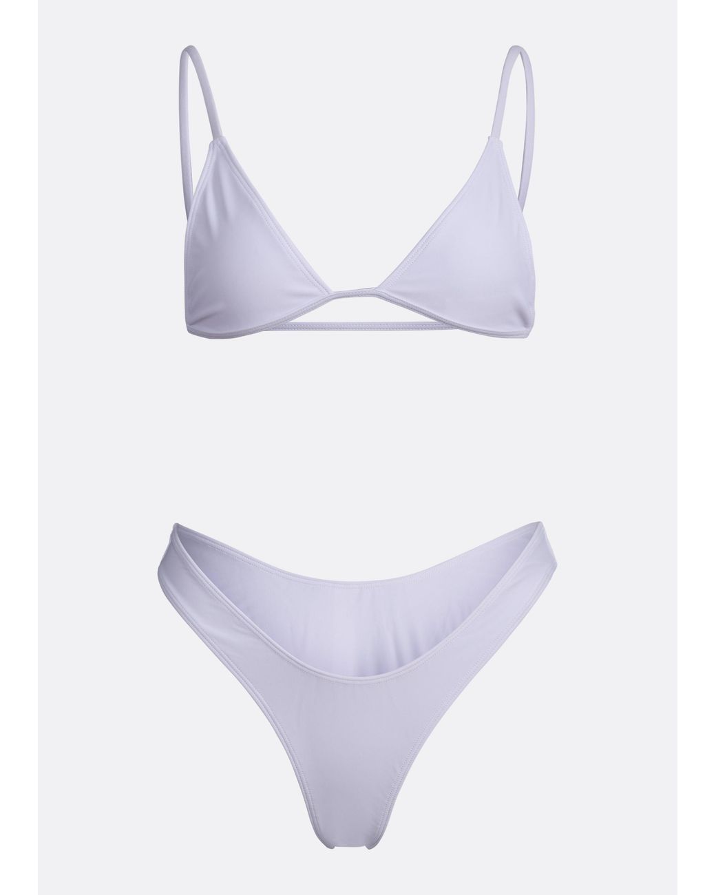 Minimale Animale Purple Lucid Bijou Bikini Top