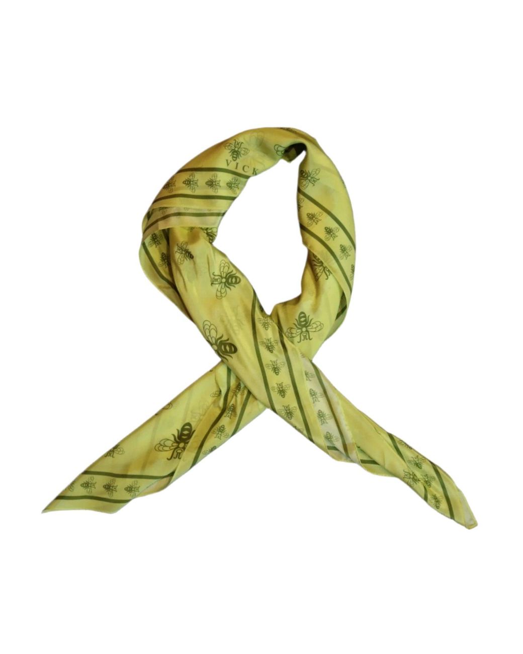 Vicki Sarge Green The Silk Bee Scarf