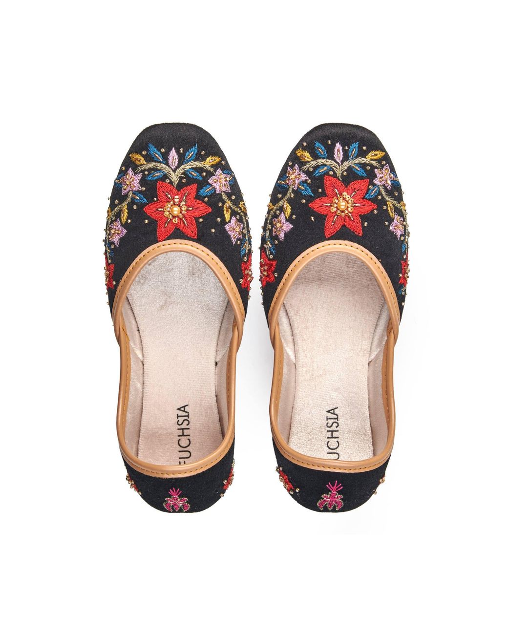Fuchsia Shoes Brown Lotus