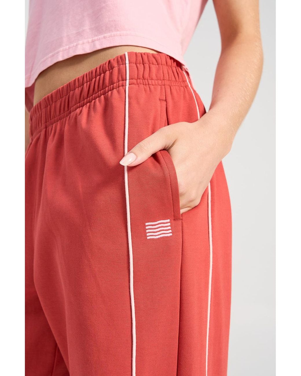 Bondi Active Red Forma Wide Leg Pant
