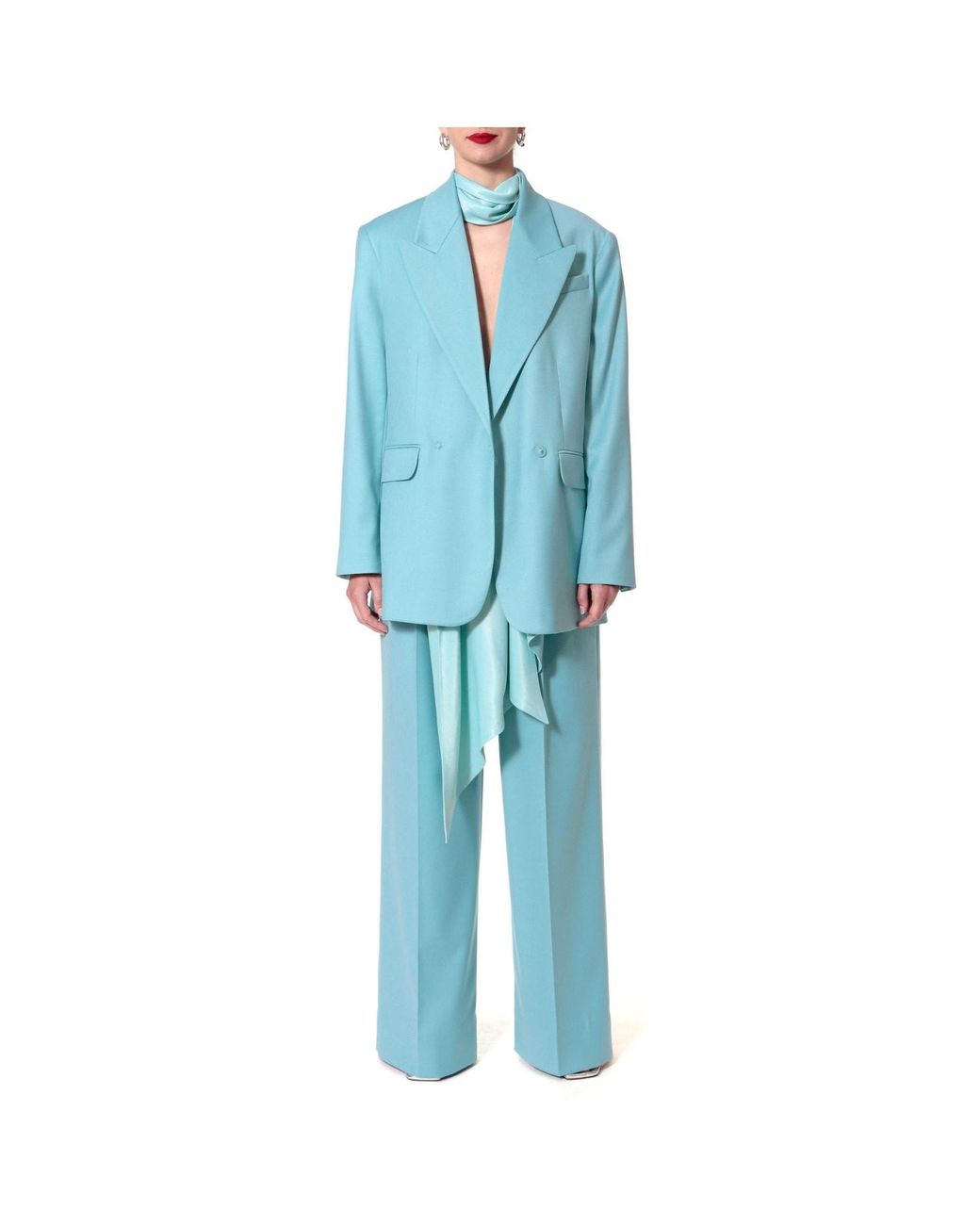 AGGI by HALEWSKI Blue Blair How Am I Oversized Blazer