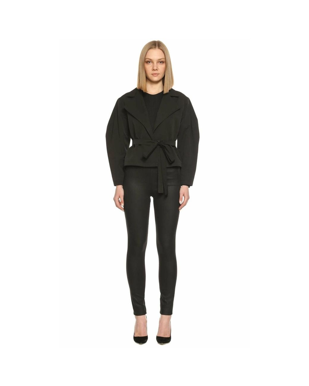 NAZLI CEREN Black Kai Jacket