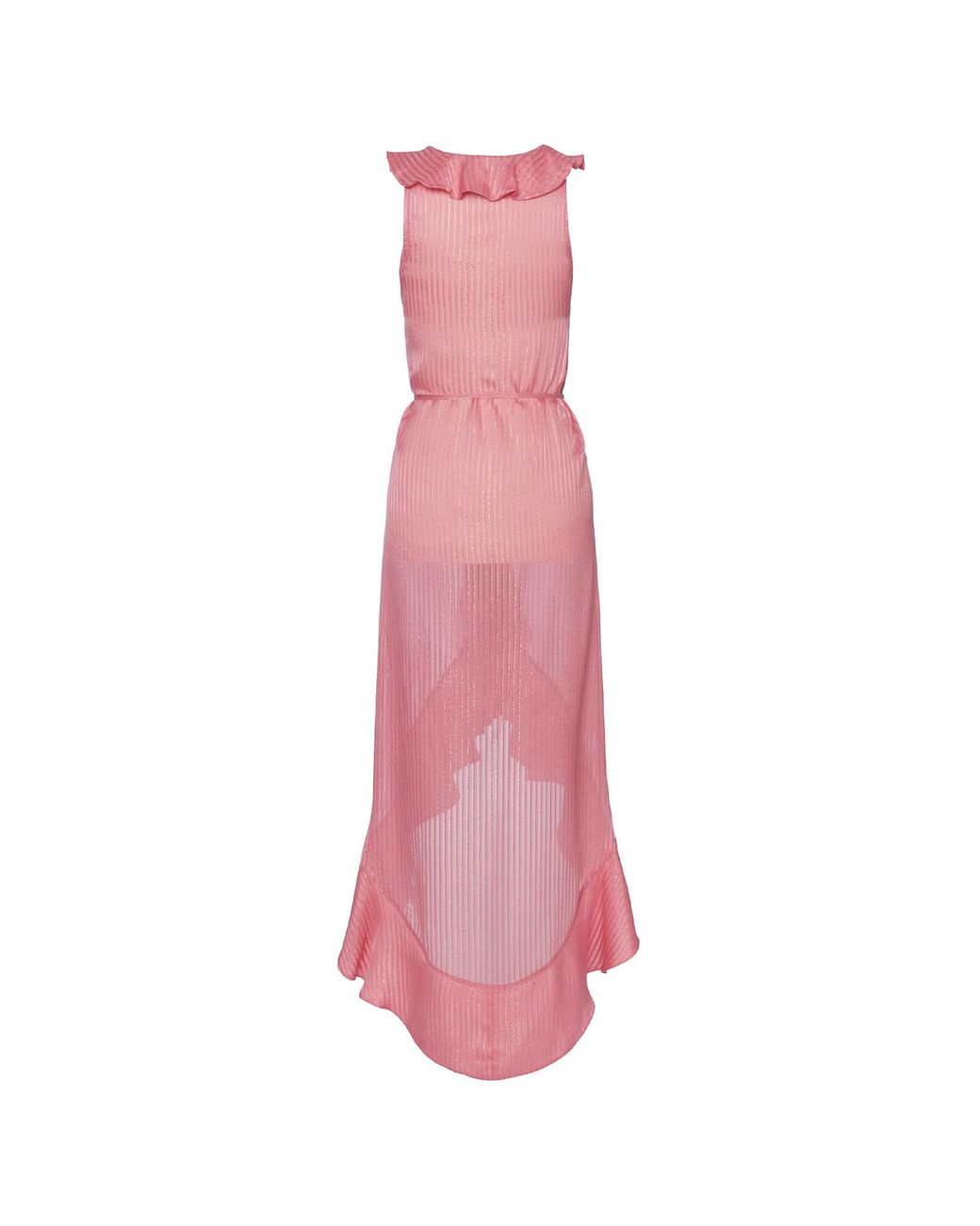 Anse Victorin Pink Lea Silk Dress