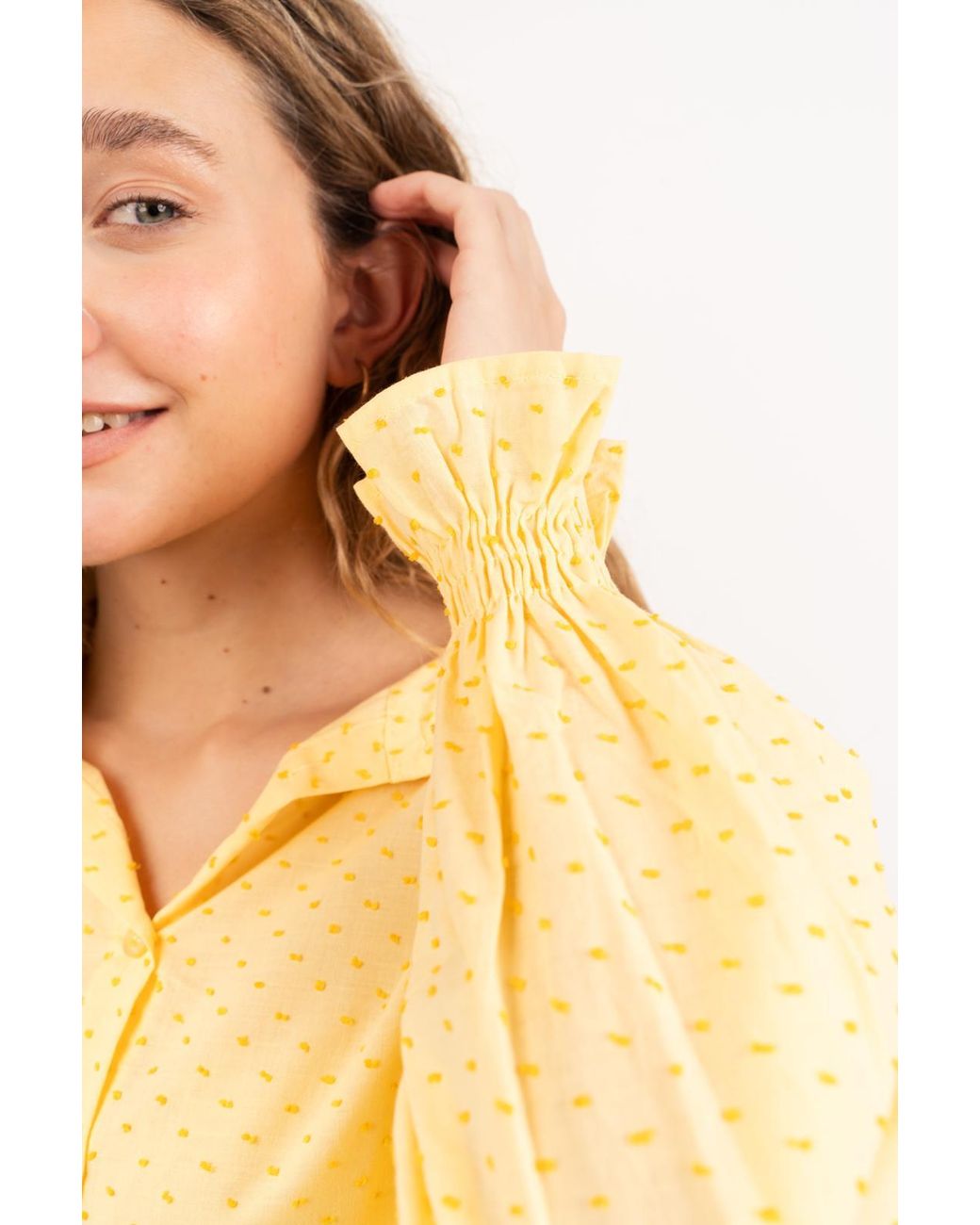 Mind Traveler Yellow Nina Blouse