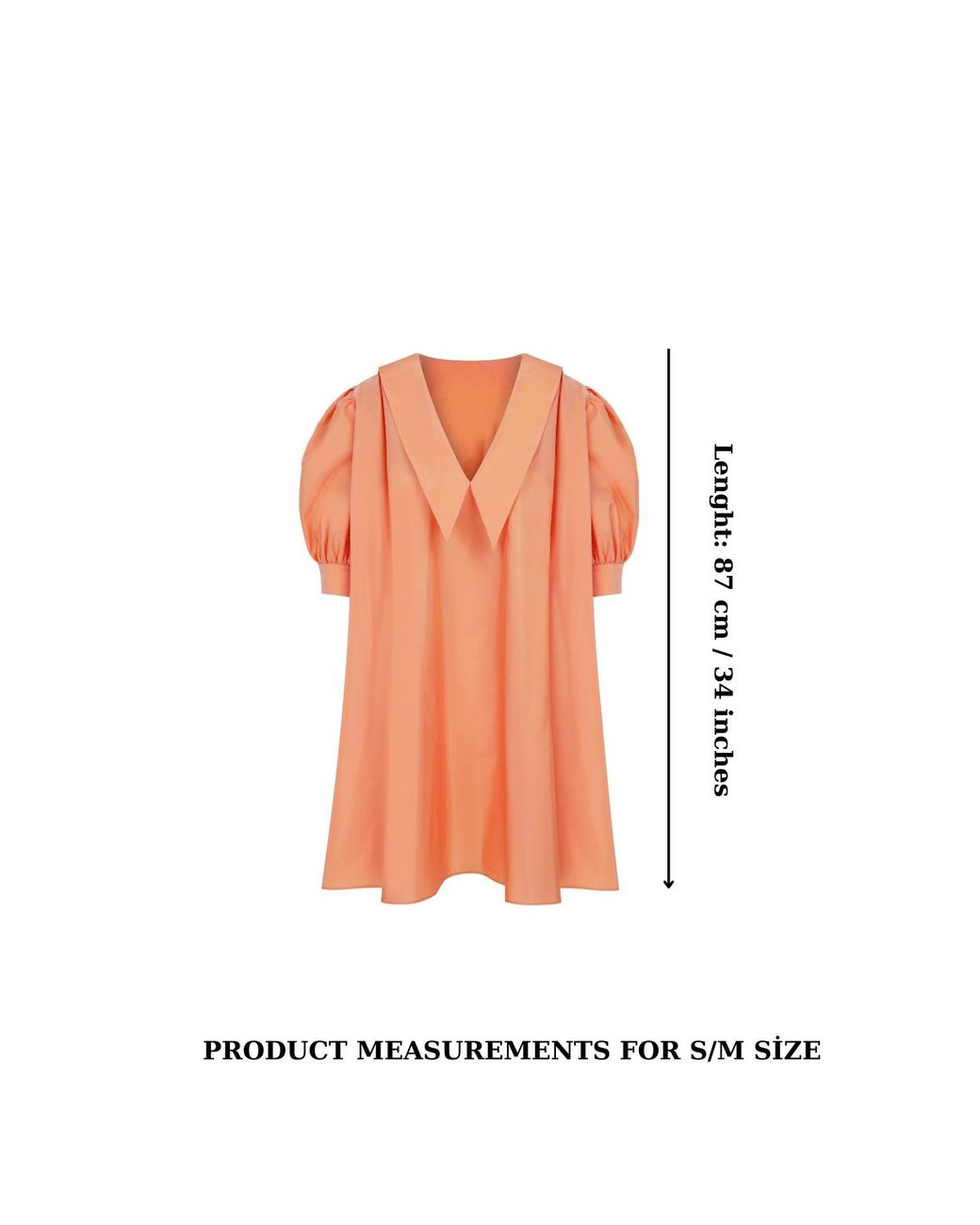 NAZLI CEREN Orange Poppy Ruffled Dress