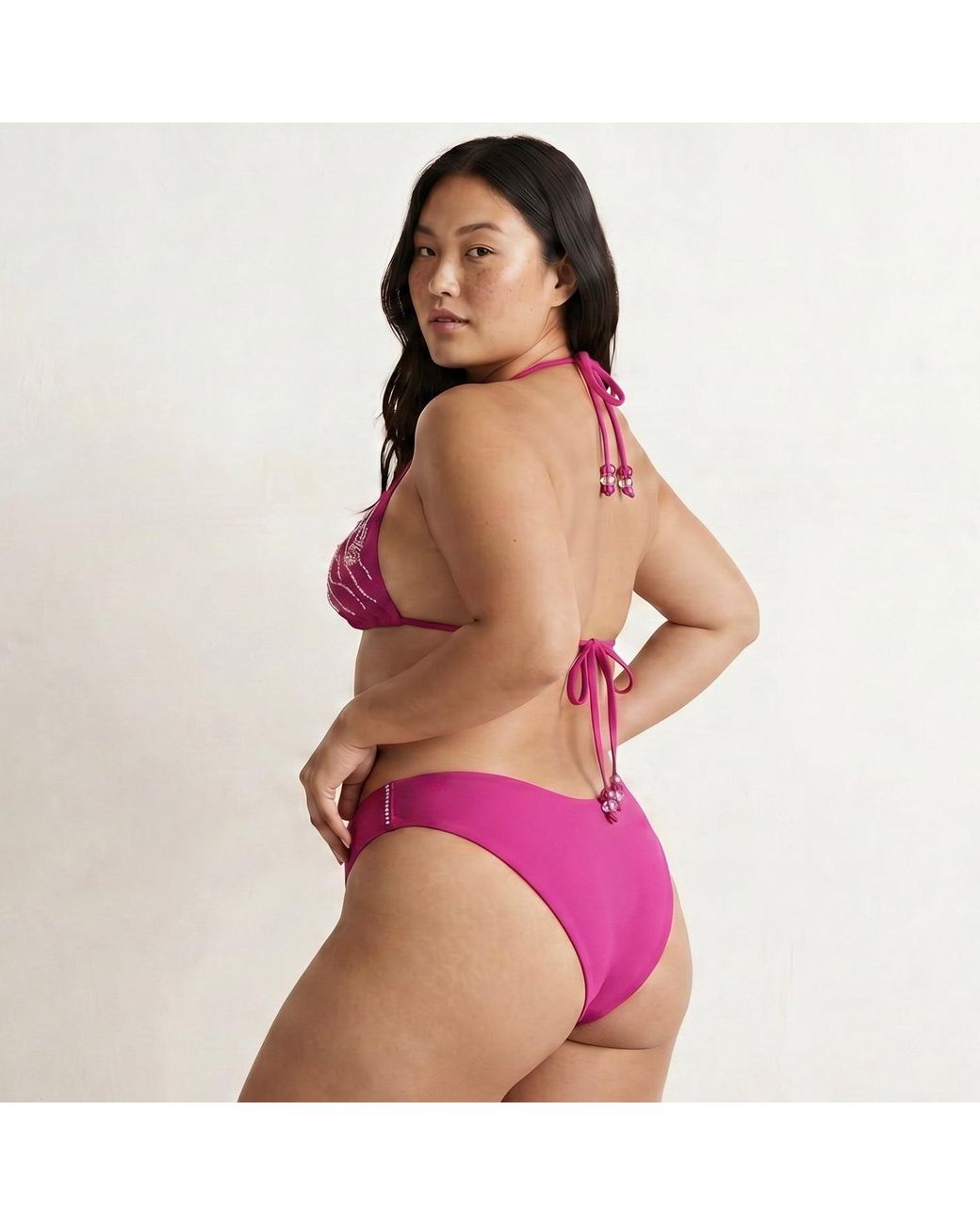 Raw Potential Purple Yara Moderate Bikini Bottoms