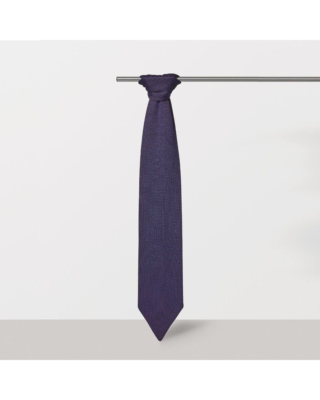 SEREN LONDON Purple Merino Wool & Rpet Eco Scarf for men