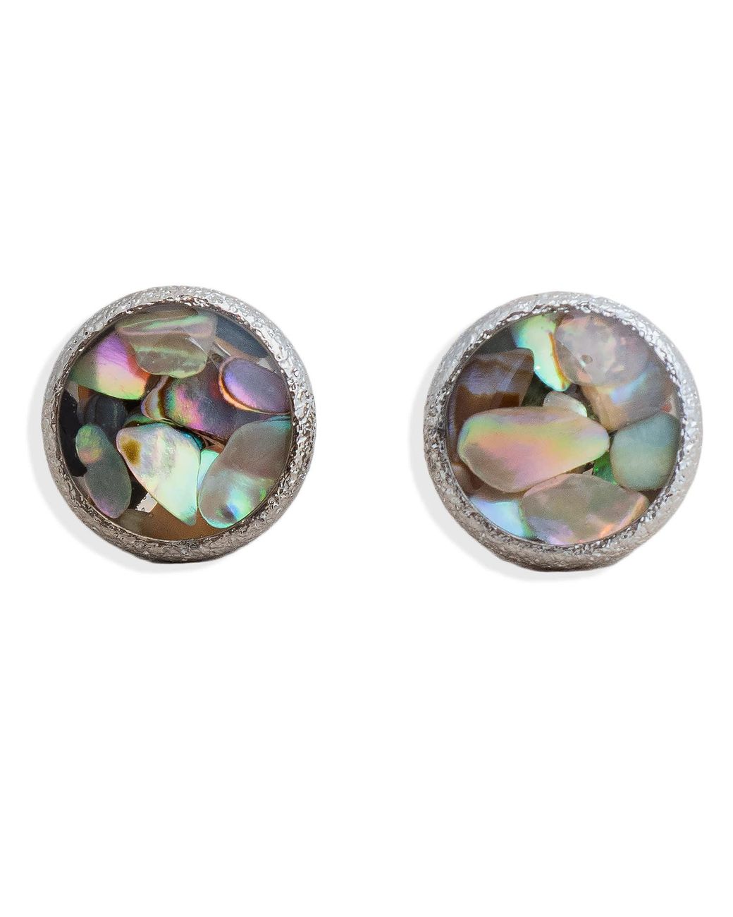 Kate Koel Metallic Round Earrings