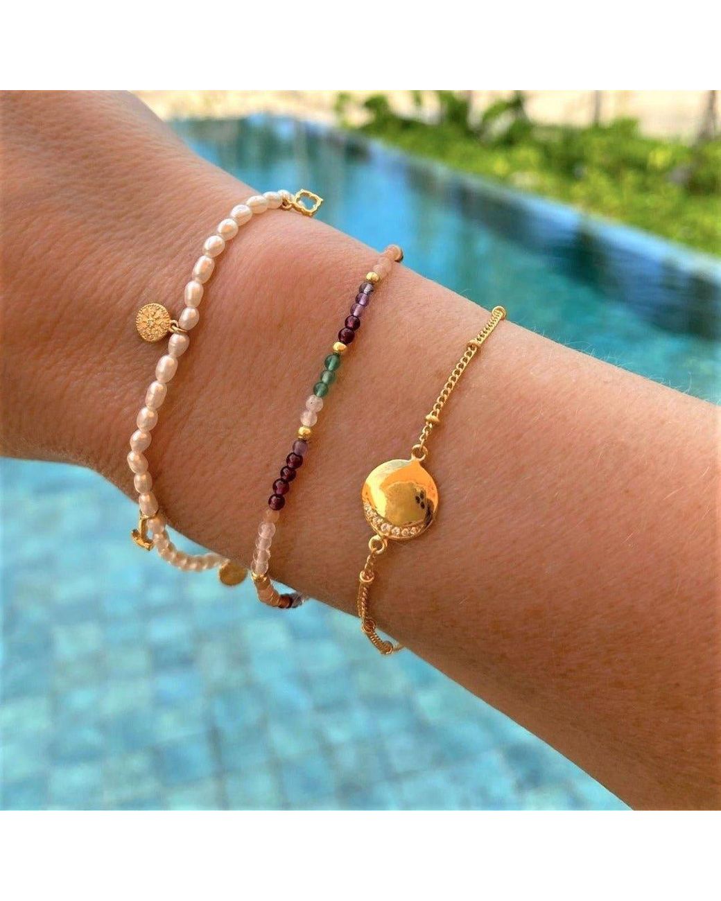 With Love Darling Metallic Eclipse Bracelet
