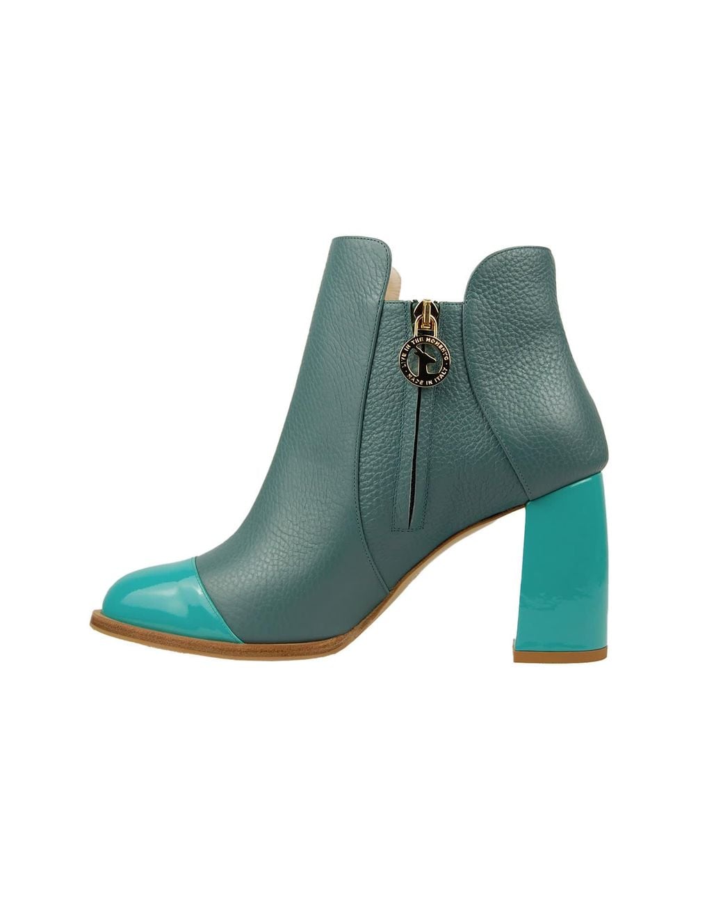 Moon D'elle Blue Aurora Ankle Boots