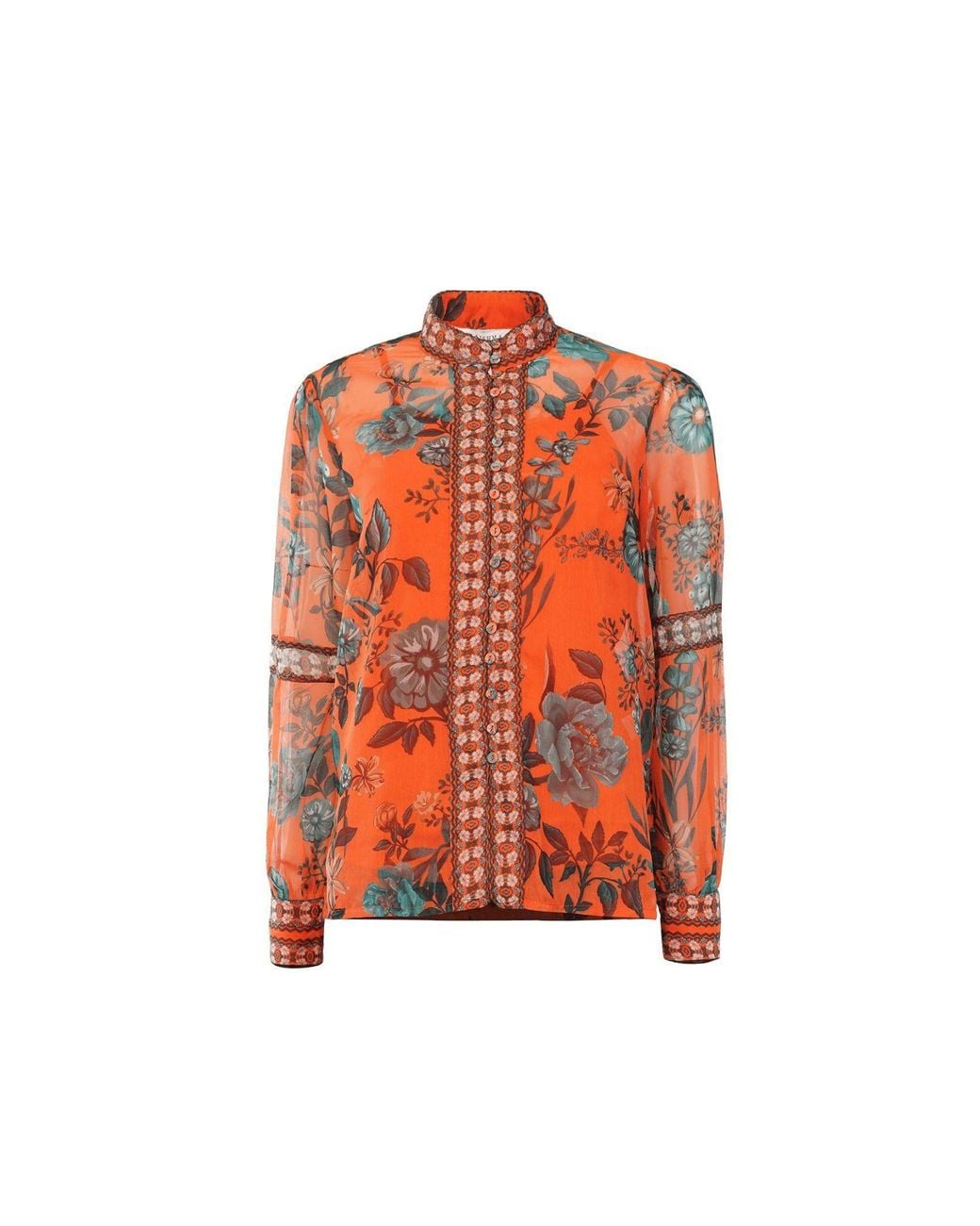 Raishma Orange Aspen Shirt