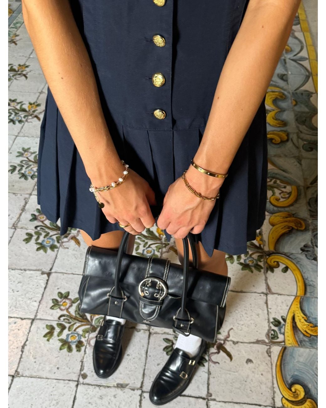 Iris London Metallic Clementine Bracelet
