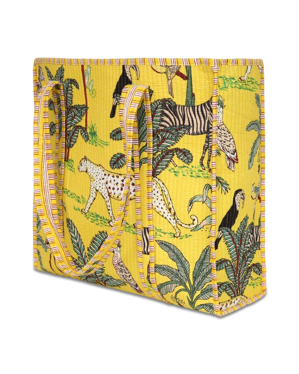 Conscious Yoga Collective Yellow The Jungle Tote