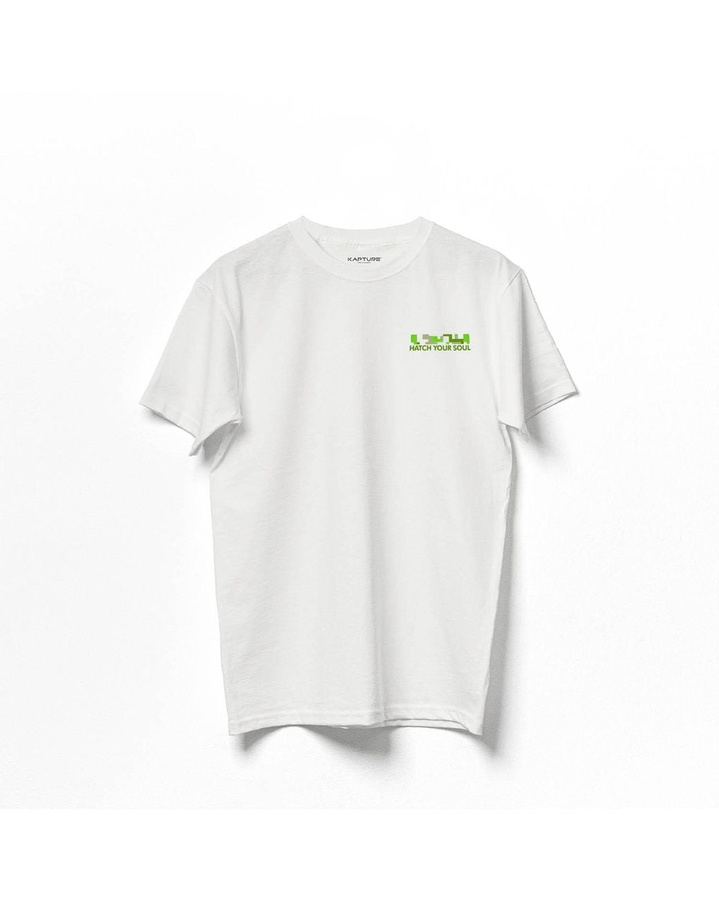 Kapture White Hatch Your Soul Printed Tee for men