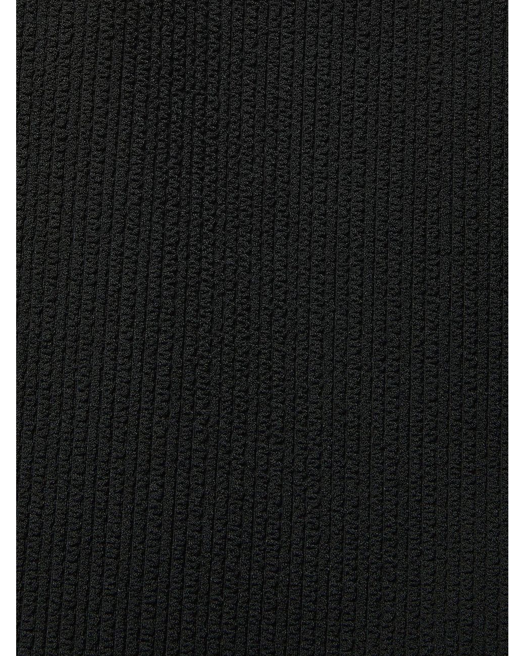 Change of Scenery Black Classic Midrise Bottom Texture