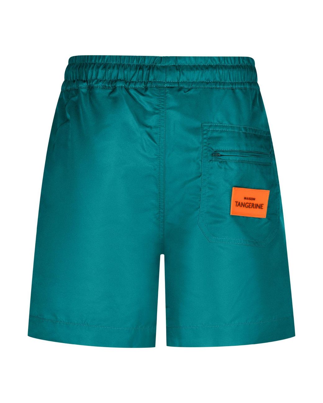 Maison Tangerine Blue Basil Swim Shorts for men