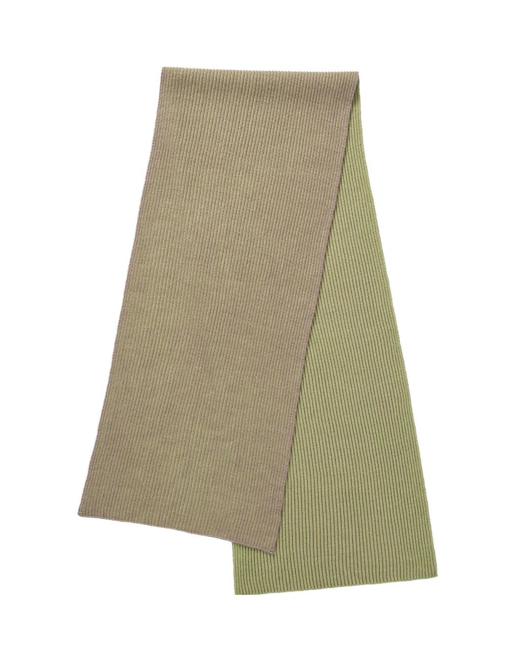 Known Supply Green 100% Recycled Acrylic Illusion Scarf