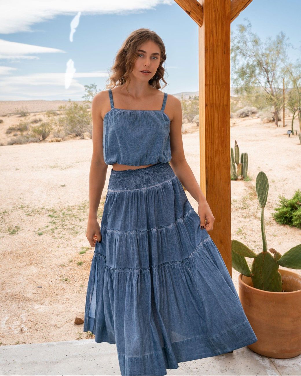 Change of Scenery Blue Dani Top