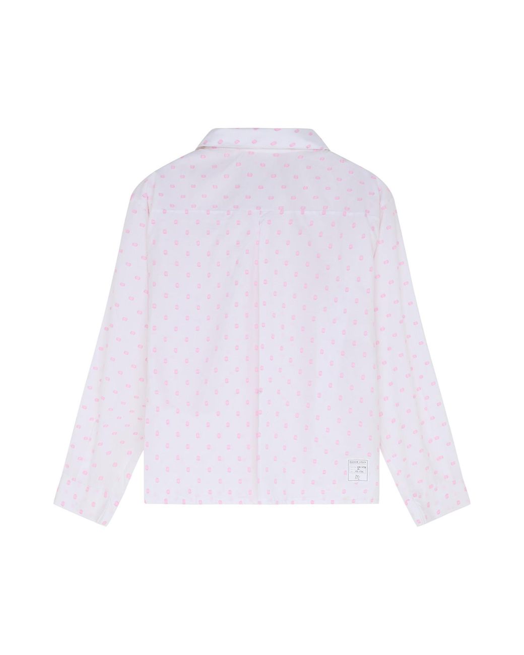 Maison Louis White And Cotton Shirt for men