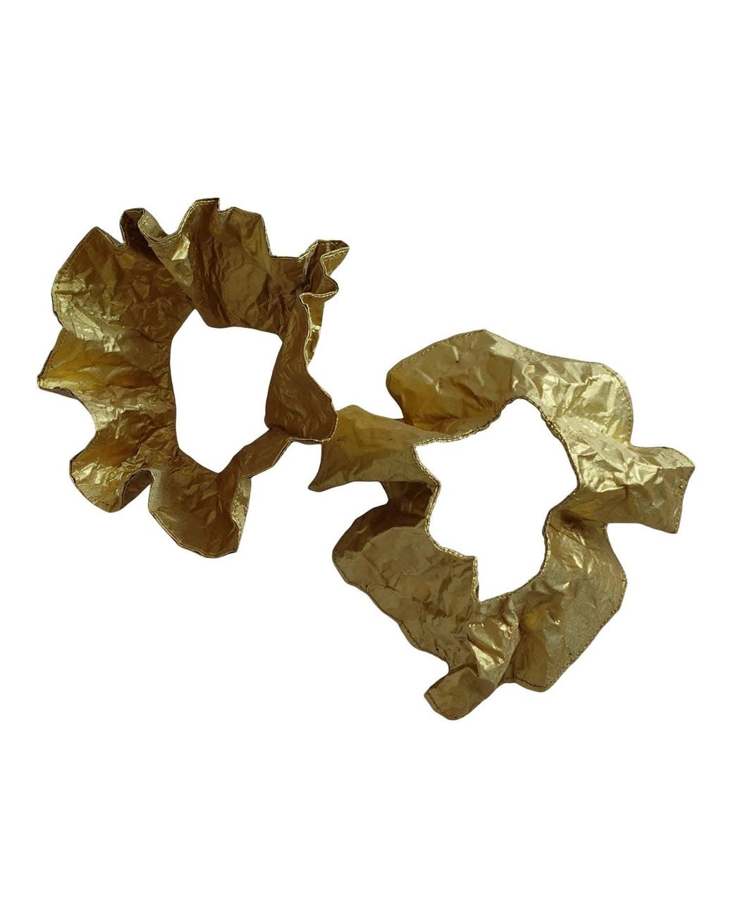 Romer Millinery Green Morphy Moldable Disc Cuffs Set Of Two