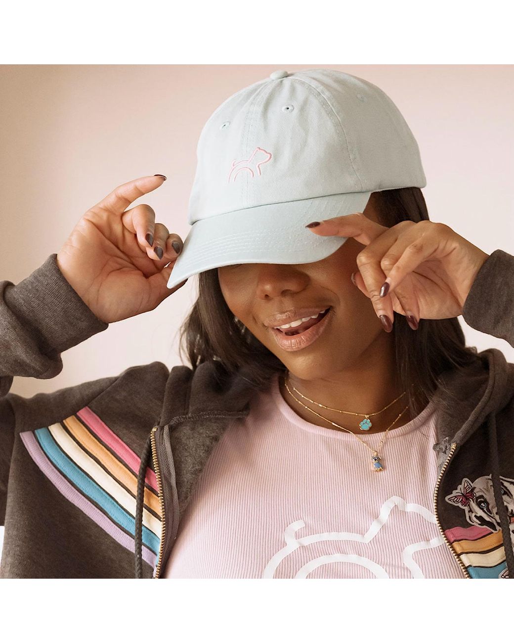 Cloud Haven Blue Baseball Cap