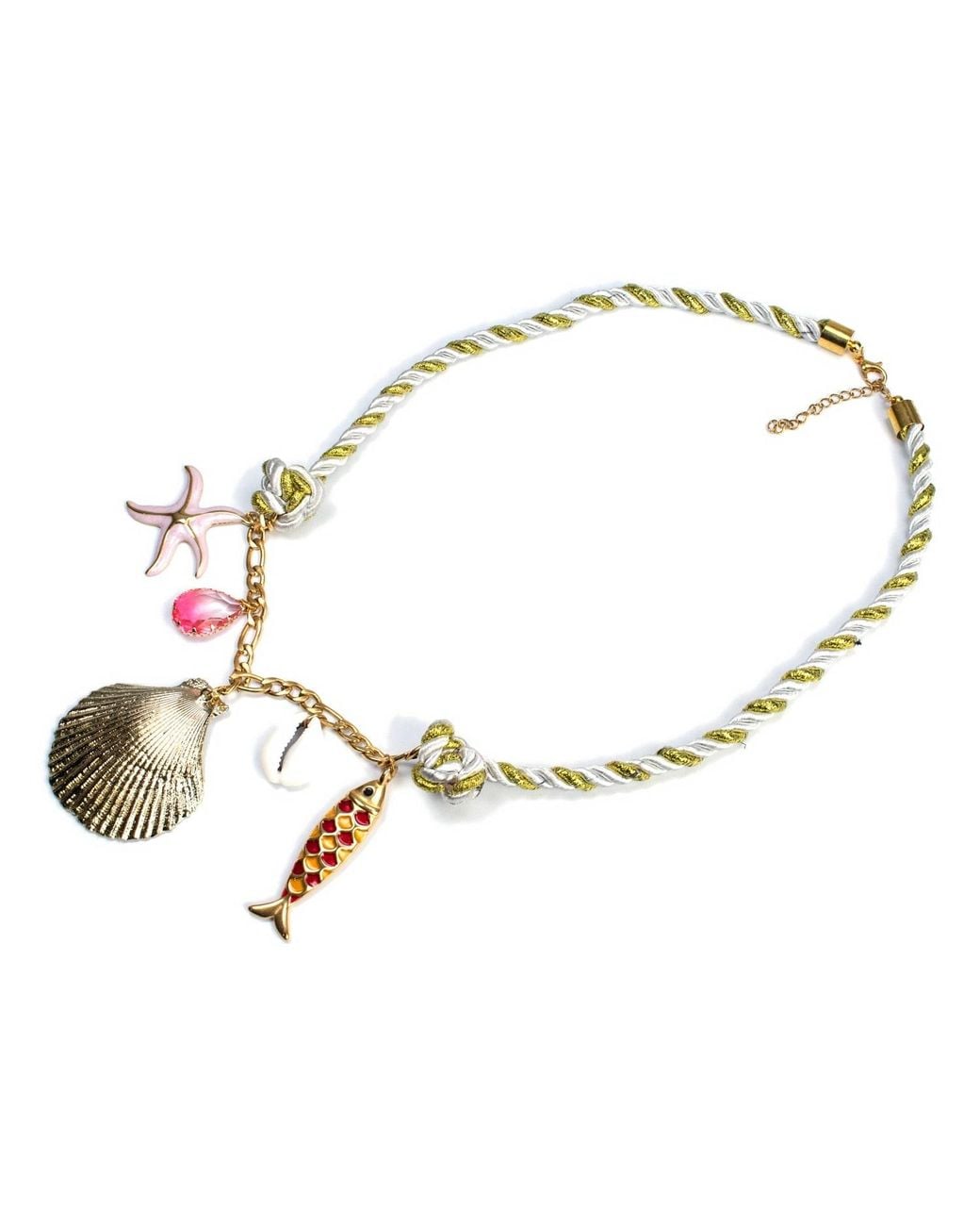 Milchee Metallic Isla Necklace