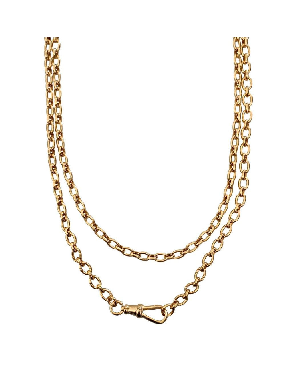 IN CAUDA VENENUM Metallic Lakshmi Necklace