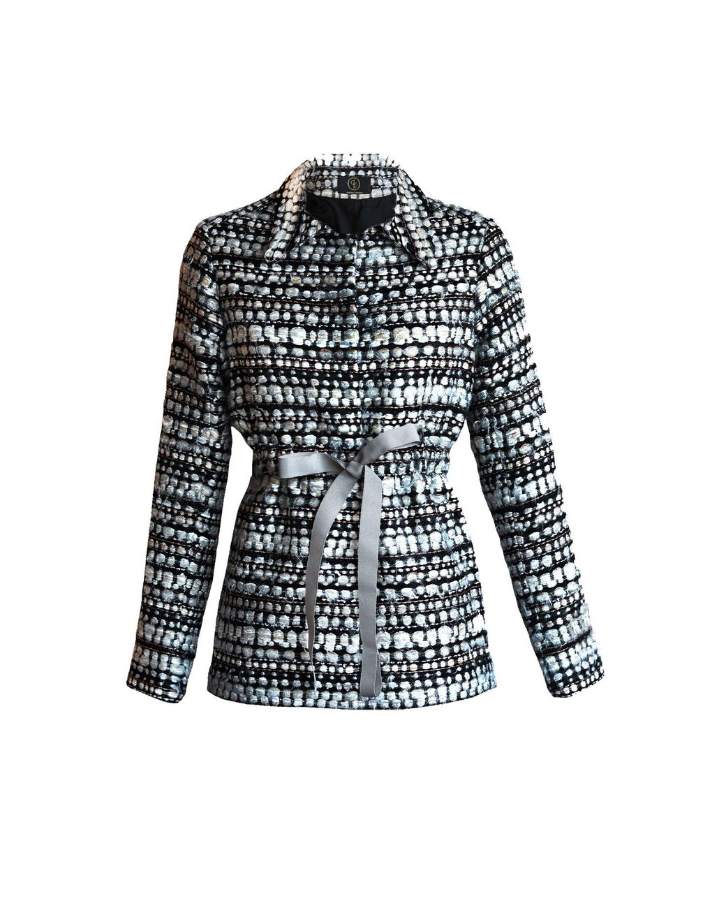 GeeGee Collection Black Penelope Coat