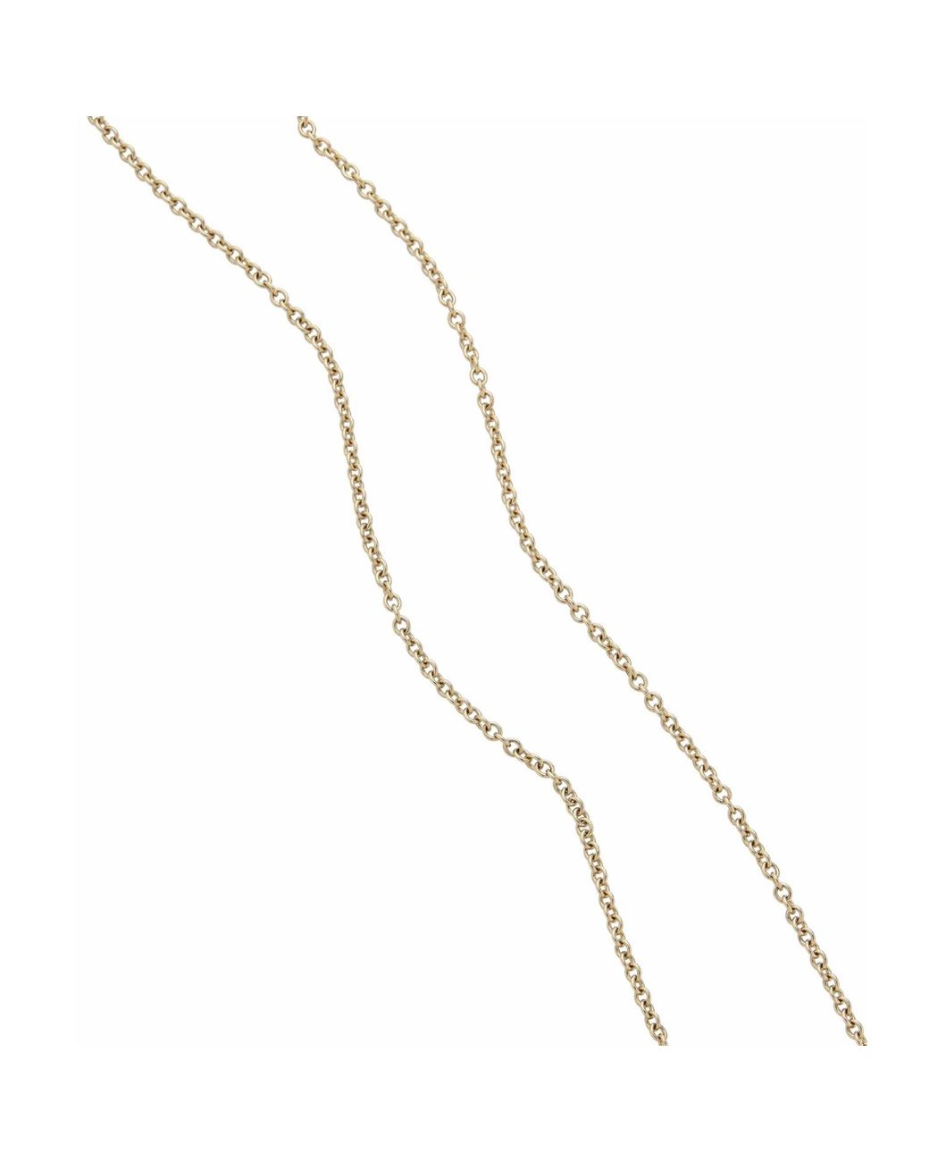 Rahul's Jewels Metallic 16"-18" Adjustable Foundations 14 Karat Cable Chain