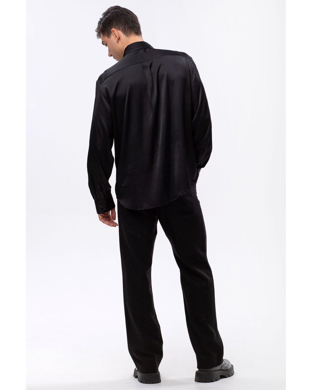 Maison Bogomil Black Regular Fit Shirt for men