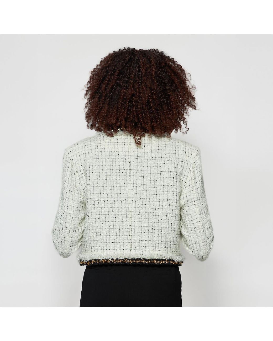 Solgo Atelier Gray Aret Tweed Jacket