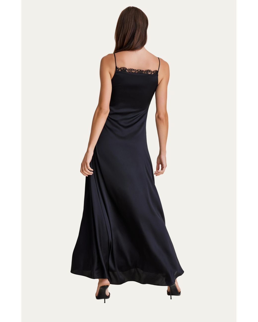 Scarlett Gasque Black Colette Maxi Dress
