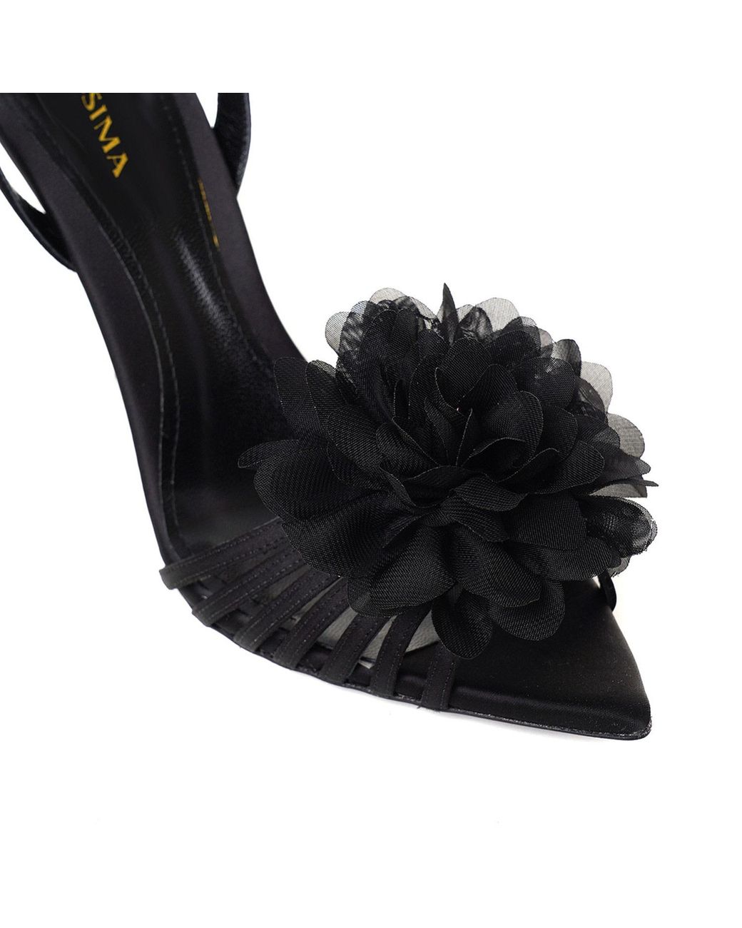 Ginissima Black Julia Sandals
