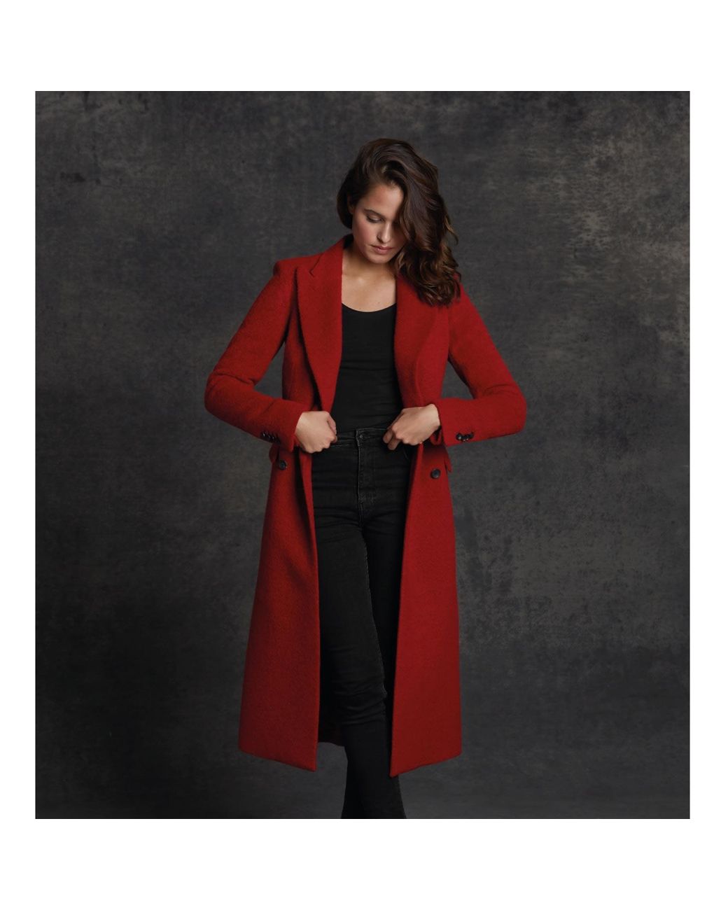Vulto Red Bellucci Coat