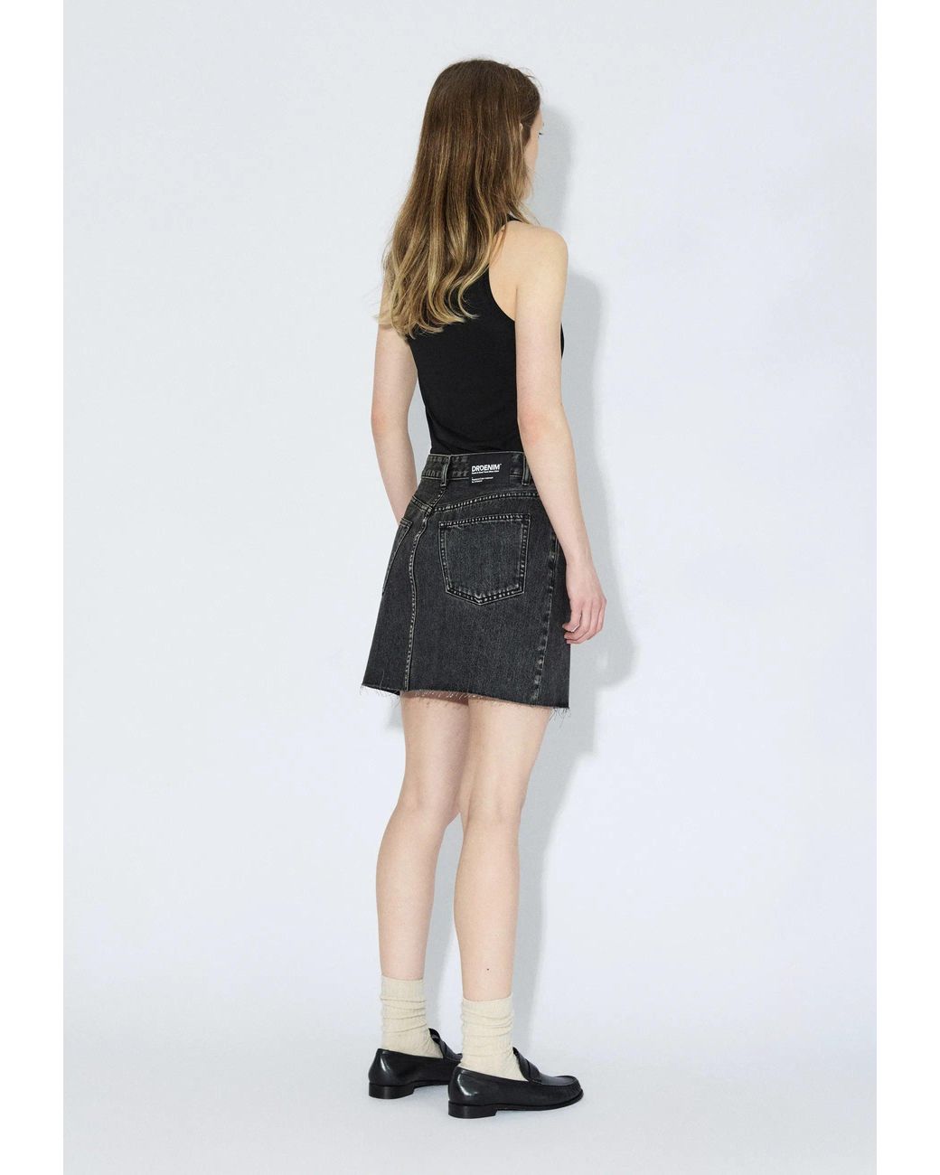Dr. Denim Black Ara Skirt