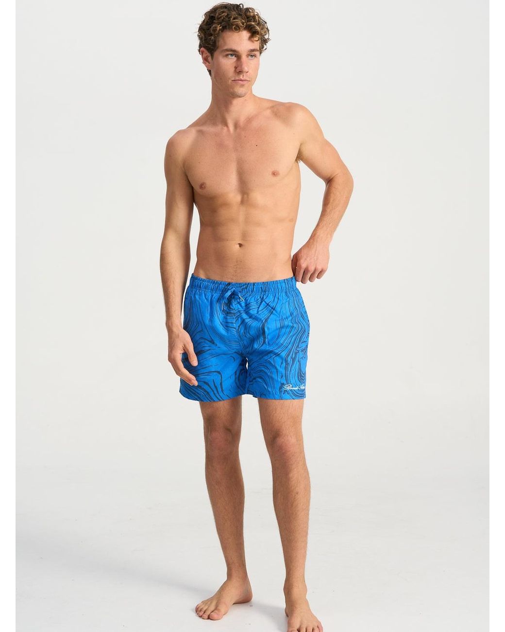 Bondi Active Blue Forma Swim Short for men