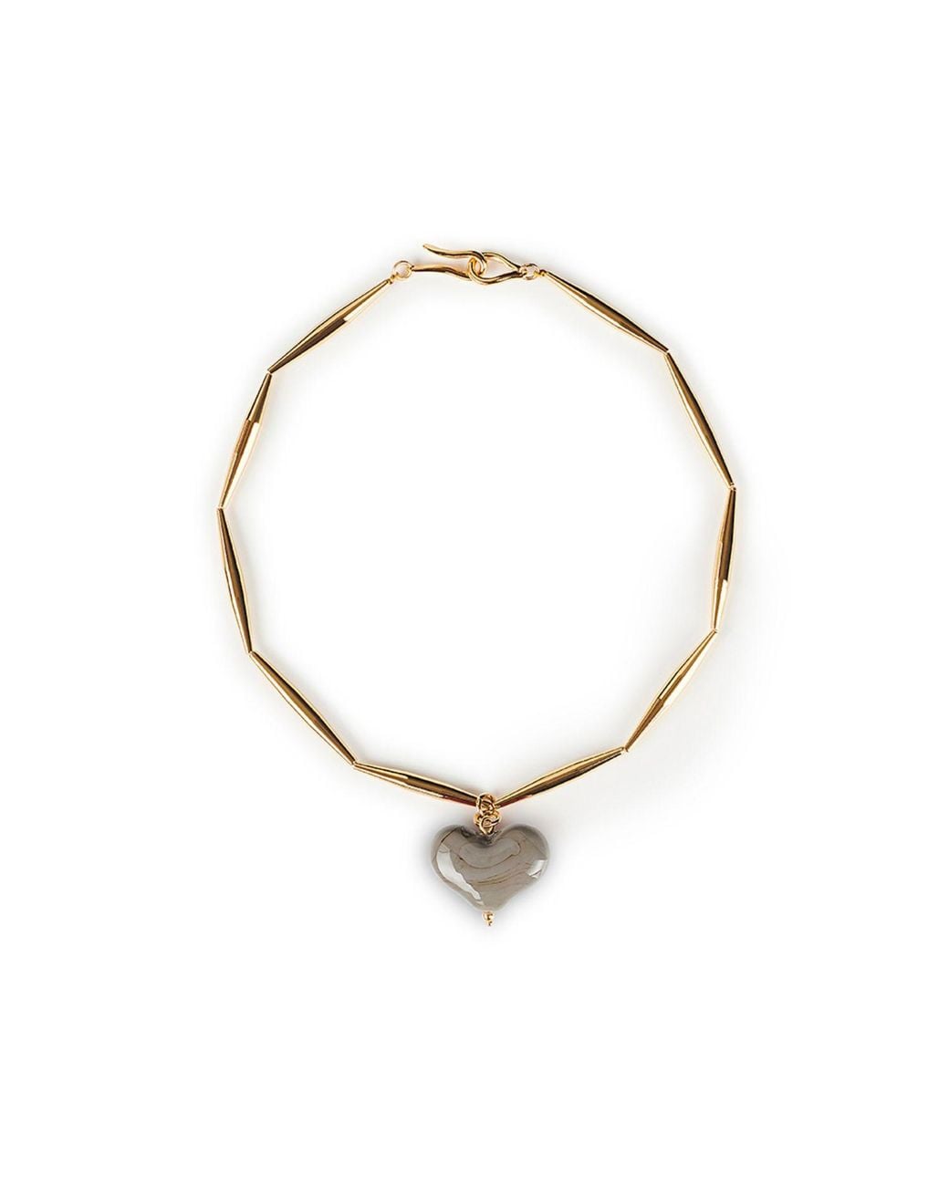 Tohum Design Metallic Cuore Necklace –