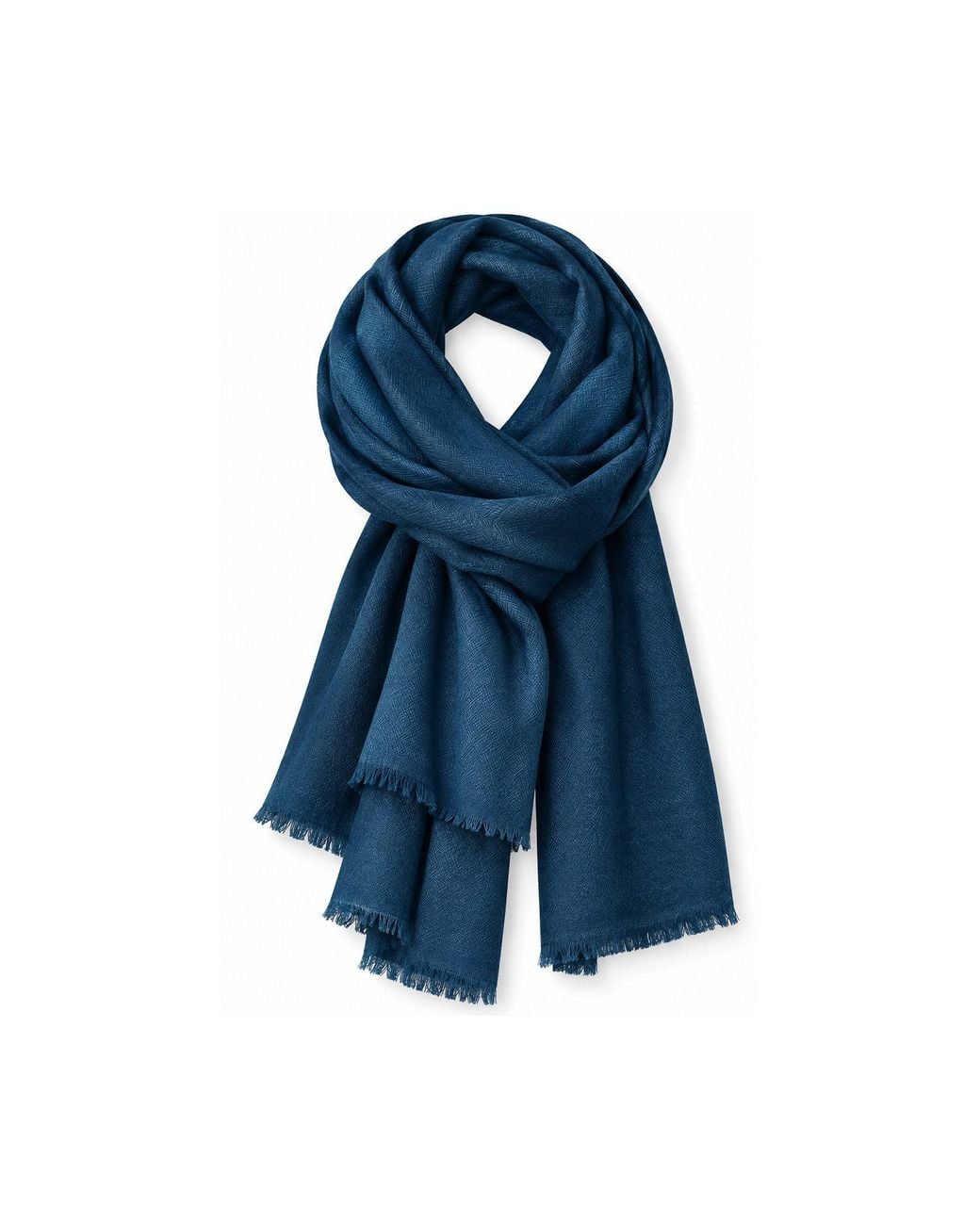 Stovaria Blue Midnight Cashmere Scarf for men